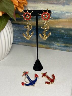 Vintage Nautical Jewelry Set ⚓️🌊